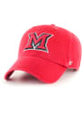 Miami RedHawks 47 Clean Up Adjustable Hat - Red