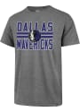 Dallas Mavericks 47 Block Club T Shirt - Grey
