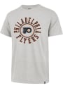Philadelphia Flyers 47 Relay Franklin Fashion T Shirt - Grey