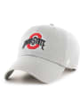 Ohio State Buckeyes 47 Clean Up Adjustable Hat - Grey