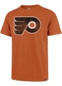 Philadelphia Flyers 47 Logo Scrum Fashion T Shirt - Orange