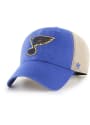 St Louis Blues 47 Flagship Wash MVP Adjustable Hat - Blue