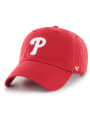 '47 Philadelphia Phillies Heritage Clean Up Adjustable Hat - Red