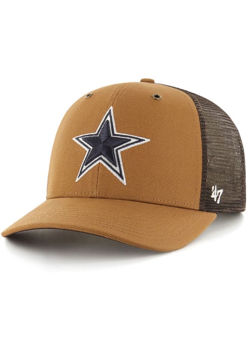 brown dallas cowboys hat