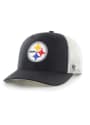 Pittsburgh Steelers 47 Trucker Adjustable Hat - Black