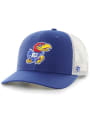 Kansas Jayhawks 47 Trucker Adjustable Hat - Blue