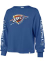 Oklahoma City Thunder Womens 47 Marlow T-Shirt - Blue