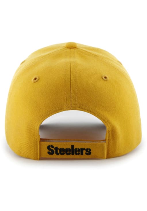 Pittsburgh Steelers Yellow Bucket Golf Fishing Sun Hat Cap Embroidered Text  Logo