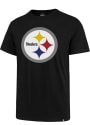 Pittsburgh Steelers 47 Imprint Super Rival T Shirt - Black