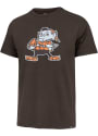 Cleveland Browns 47 Knockout Fieldhouse Fashion T Shirt - Brown