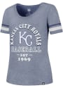 Kansas City Royals Womens 47 Cruiser T-Shirt - Light Blue