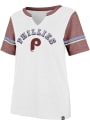Philadelphia Phillies Womens 47 Match T-Shirt - White