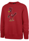 Main image for 47 St Louis Cardinals Mens Red Imprint Headline Long Sleeve Crew Sweatshirt