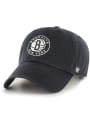 Brooklyn Nets 47 Clean Up Adjustable Hat - Black
