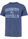 Kansas City Royals 47 UNION ARCH FRANKLIN Fashion T Shirt - Blue
