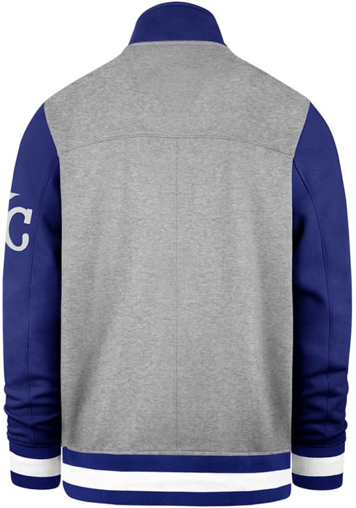 47 Kansas City Royals Mens Grey Iconic Track Jacket