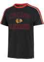 Chicago Blackhawks 47 Hollow Tempo Fashion T Shirt - Black