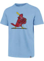 St Louis Cardinals 47 Imprint Club T Shirt - Light Blue