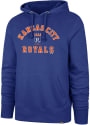 Kansas City Royals 47 Varsity Arch Headline Hooded Sweatshirt - Blue