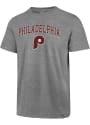 Philadelphia Phillies 47 COOP Arch Game Club T Shirt - Grey