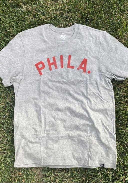 47 Philadelphia Phillies Grey COOP Imprint Club Short Sleeve T Shirt