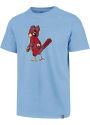 St Louis Cardinals 47 COOP Imprint Club T Shirt - Light Blue
