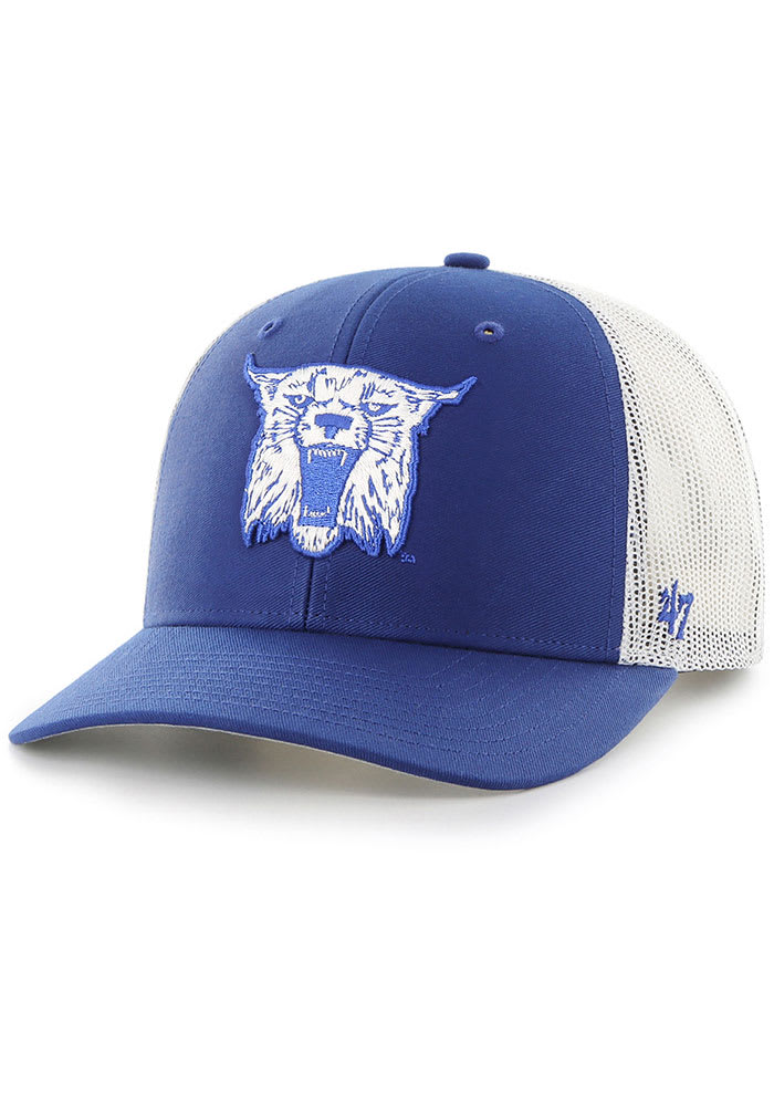47 Kentucky Wildcats ROYAL Vintage Trucker Adjustable Hat - 48009040