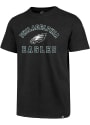 Philadelphia Eagles 47 VARSITY ARCH CLUB T Shirt - Black