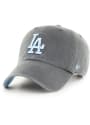 Los Angeles Dodgers 47 Pastel Pop Clean Up Adjustable Hat - Charcoal