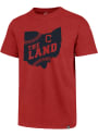 Cleveland Indians 47 Regional Club T Shirt - Red