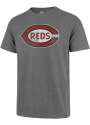 Cincinnati Reds 47 Grit Vintage Scrum Fashion T Shirt - Grey