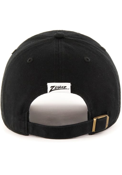 47 New Orleans Saints Zubaz Undervisor Clean Up Adjustable Hat - Black