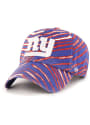 New York Giants 47 Zubaz Clean Up Adjustable Hat - Blue