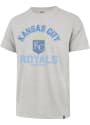 Kansas City Royals 47 Retrograde Franklin Fashion T Shirt - Grey