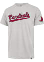 St Louis Cardinals 47 Coop Franklin Fieldhouse Fashion T Shirt - Grey