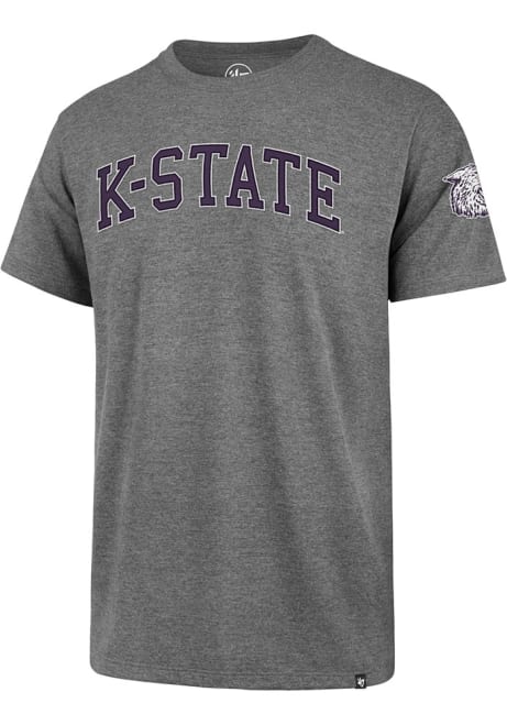 K-State Wildcats Grey 47 Franklin Fieldhouse Short Sleeve Fashion T Shirt