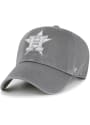 Houston Astros 47 Ballpark Clean Up Adjustable Hat - Grey