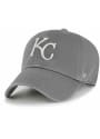 Kansas City Royals 47 Ballpark Clean Up Adjustable Hat - Grey