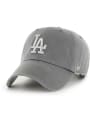 Los Angeles Dodgers 47 Ballpark Clean Up Adjustable Hat - Grey