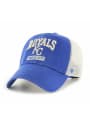 Kansas City Royals 47 Morgantown Clean Up Adjustable Hat - Blue