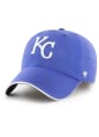 Kansas City Royals 47 Outburst Clean Up Adjustable Hat - Blue