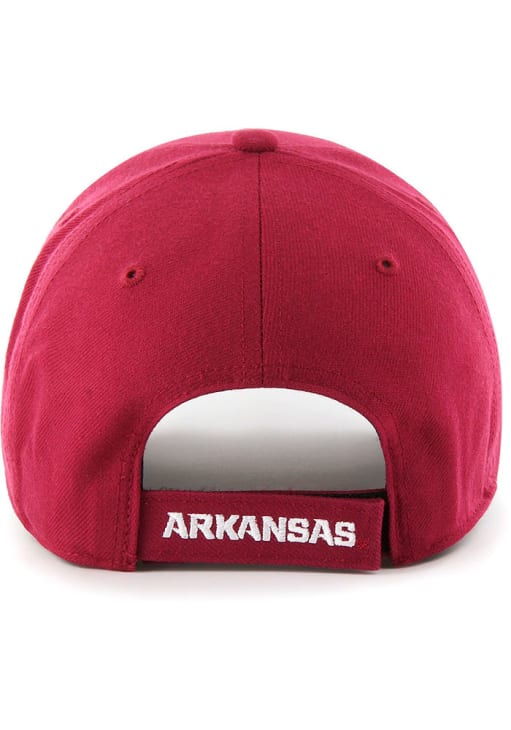 47 Arkansas Razorbacks MVP Adjustable Hat - Red, Red, POLYESTER, Size ADJ, Rally House