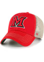 Miami RedHawks 47 Trawler Clean Up Adjustable Hat - Red