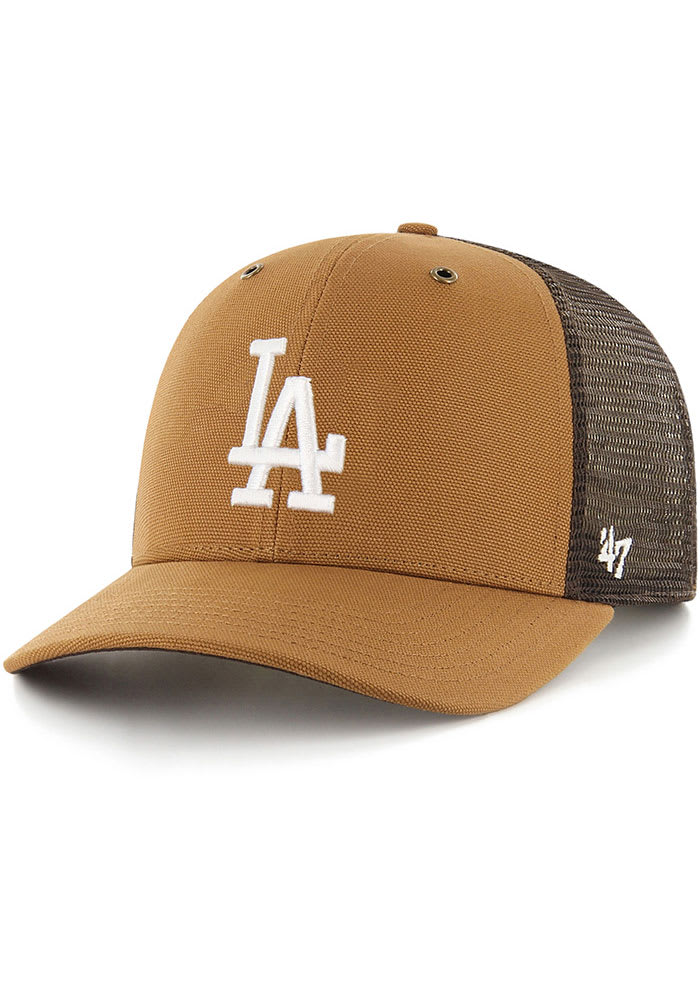 dodgers carhartt snapback