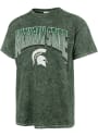 Michigan State Spartans 47 Tubular Tie Dye Fashion T Shirt - Green