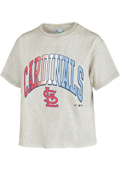 47 St Louis Cardinals Womens WHITE Tubular T-Shirt 48010982