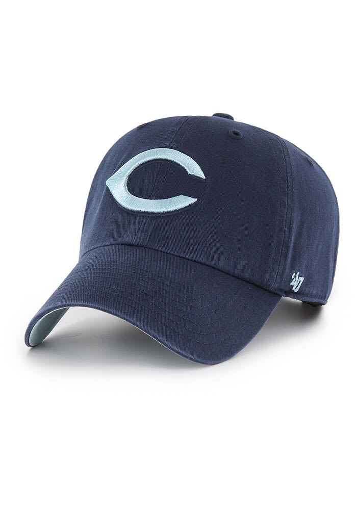 Navy blue cincinnati reds 2024 hat