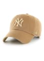 New York Yankees 47 Tonal Ballpark Clean Up Adjustable Hat - Brown