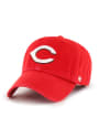 Cincinnati Reds 47 Clean Up Adjustable Hat - Red
