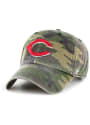 Cincinnati Reds 47 Clean Up Adjustable Hat - Green